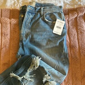 Brand New - Free People Light Stone Wash Denim